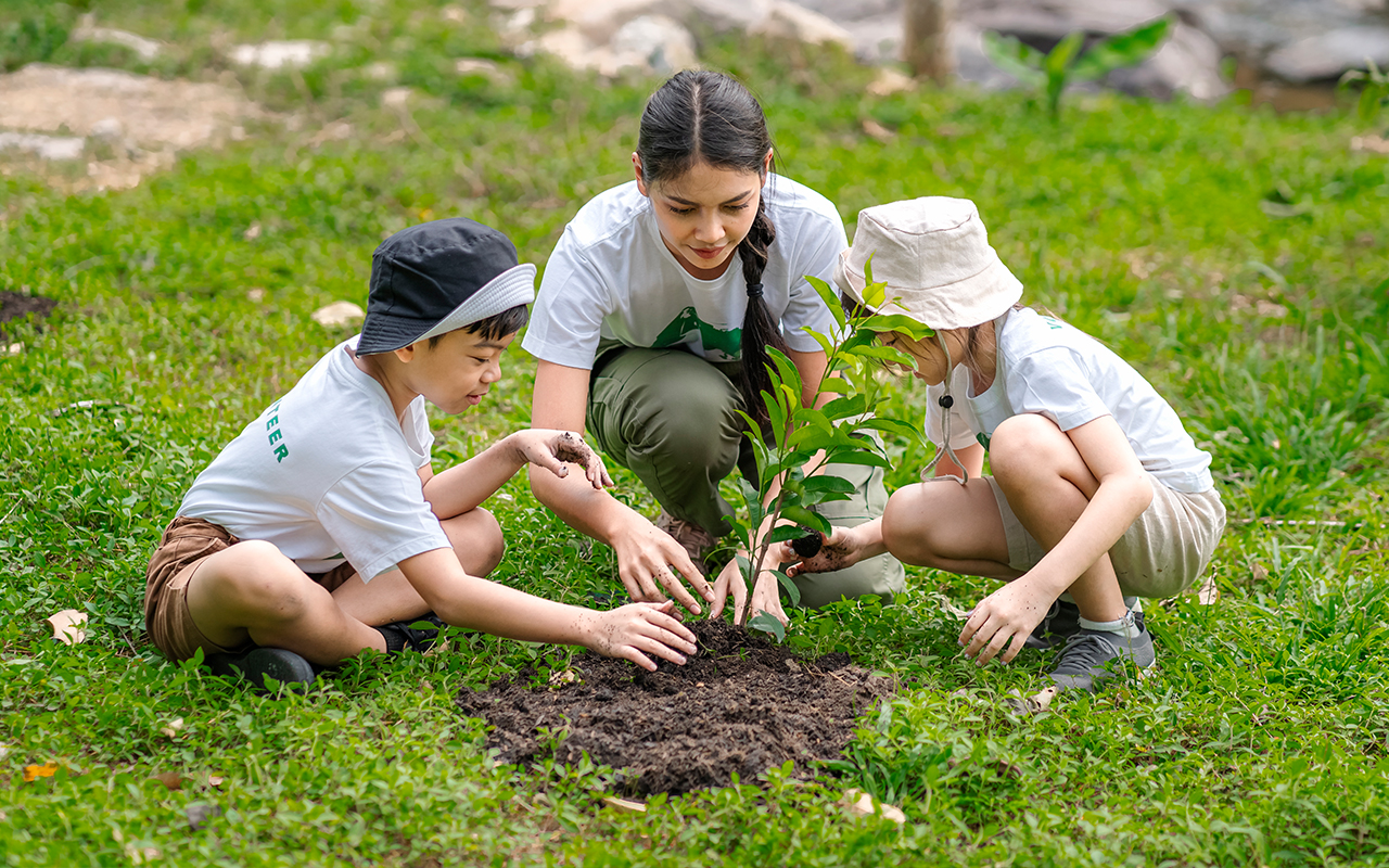 🌲푸른 미래의 희망을 전하는 푸른 나무 심기 봉사단🌳